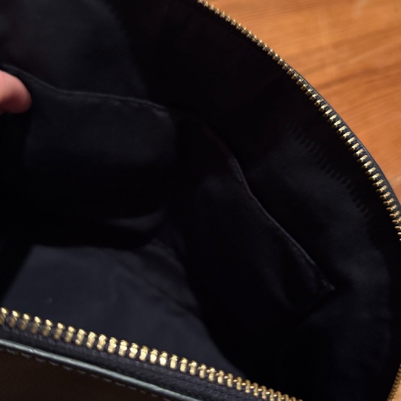 Coach Navy and Cream Cora Satchel - Picture 5 of 5